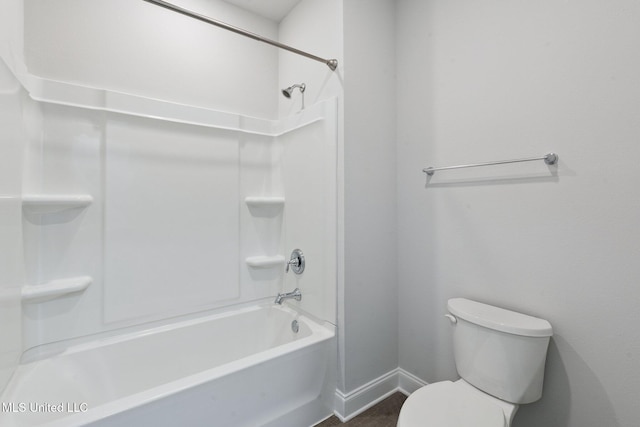 5006 Sand Dollar Dr, Long Beach, MS 39560 - bathroom with baseboards and tub / shower combination