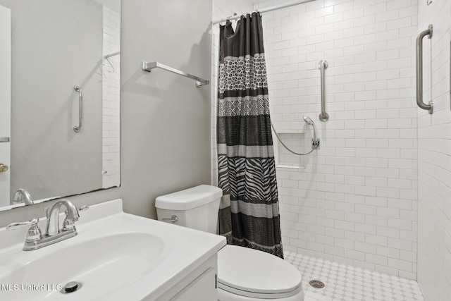 546 Hunters Creek Cir, Madison, MS 39110 - bathroom with a shower stall and vanity