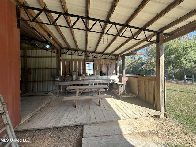 2276 Twin Creek Rd, Lucedale, MS 39452 - view of deck