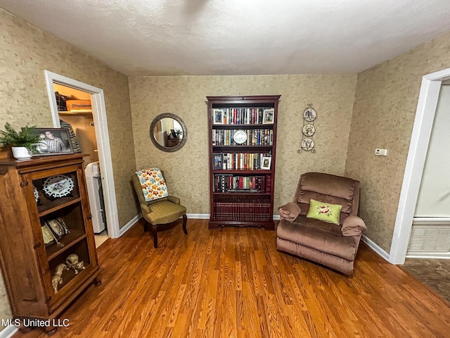 342 Lakebend Dr, Brandon, MS 39042 - sitting room featuring wood finished floors and baseboards