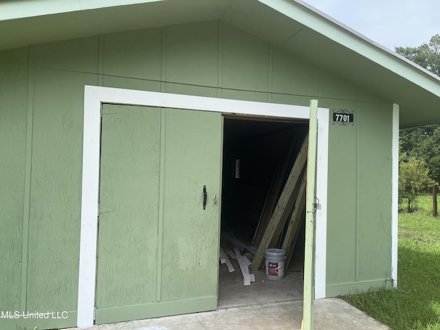 7701 Harold Ave, Moss Point, MS 39563 - view of outdoor structure
