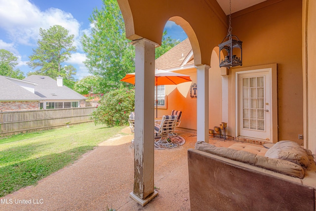 116 Hidden Hills Dr, Madison, MS 39110 - view of patio / terrace
