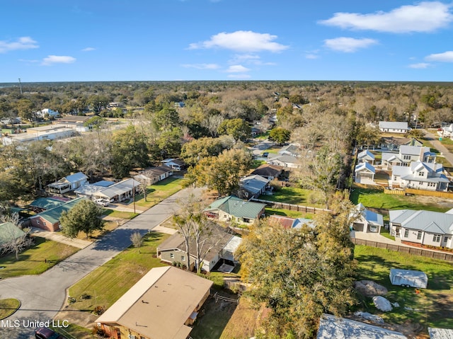 birds eye view of property featuring a residential view