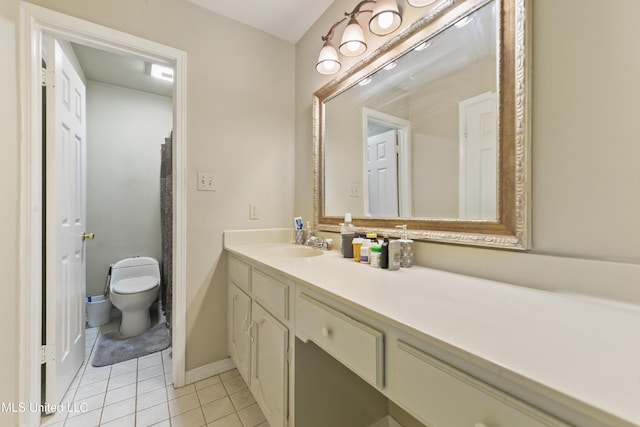 403 Suzanne Ave, Long Beach, MS 39560 - full bath with vanity and tile patterned floors