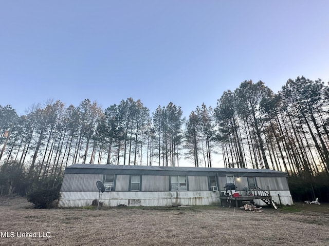 view of manufactured / mobile home