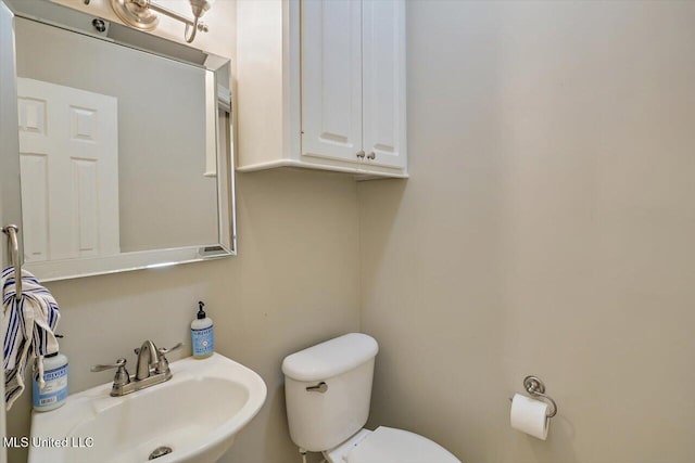 449 Abbey Woods, Brandon, MS 39047 - half bathroom with a sink and toilet