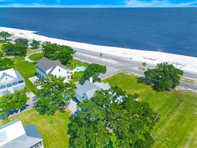 1221 E Beach Blvd, Pass Christian, MS 39571 - bird's eye view of expansive beach