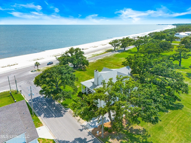 1221 E Beach Blvd, Pass Christian, MS 39571 - drone / aerial view of unending shoreline