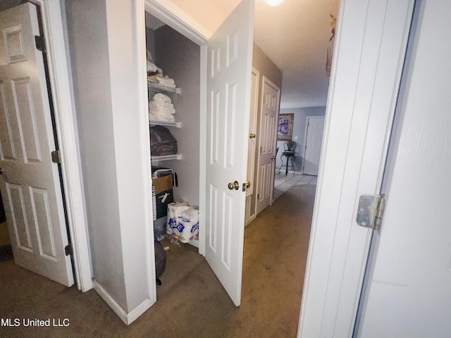 5080 Gautier Vancleave Rd Unit D-8, Gautier, MS 39553 - hall featuring carpet floors