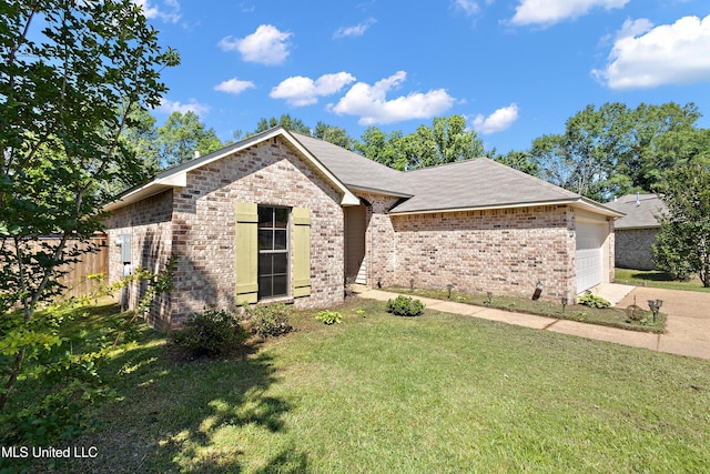 217 Belle Chasse Cir, Jackson, MS 39272 - view of front of house featuring brick siding and an attached garage