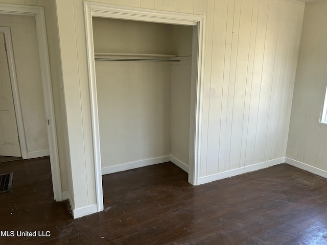 view of closet