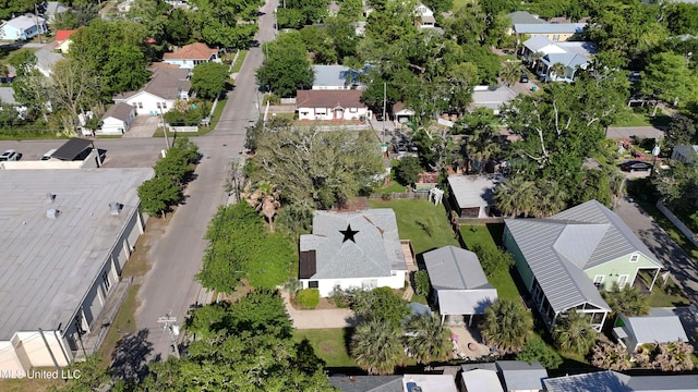 211 Demontluzin Ave, Bay Saint Louis, MS 39520 - aerial overview of property's location featuring nearby suburban area