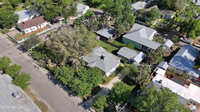 211 Demontluzin Ave, Bay Saint Louis, MS 39520 - aerial perspective of suburban area