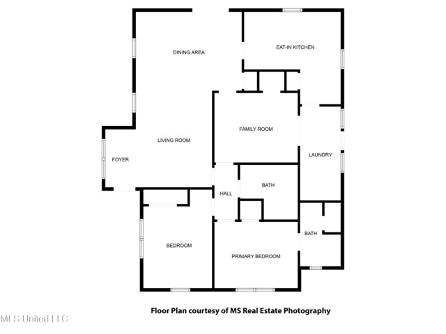 211 Demontluzin Ave, Bay Saint Louis, MS 39520 - floor plan / room layout