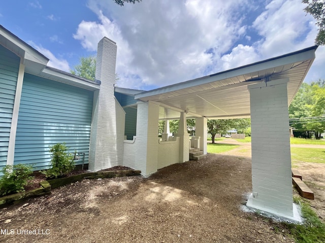 708 Lee Ave, Crystal Springs, MS 39059 - view of patio