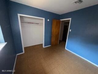 2314 Curcor Dr, Gulfport, MS 39507 - unfurnished bedroom with a closet and baseboards