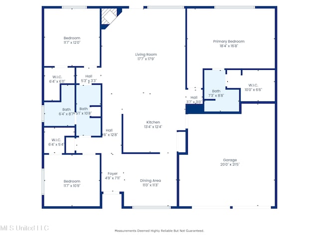6944 Apona St, Diamondhead, MS 39525 - room layout
