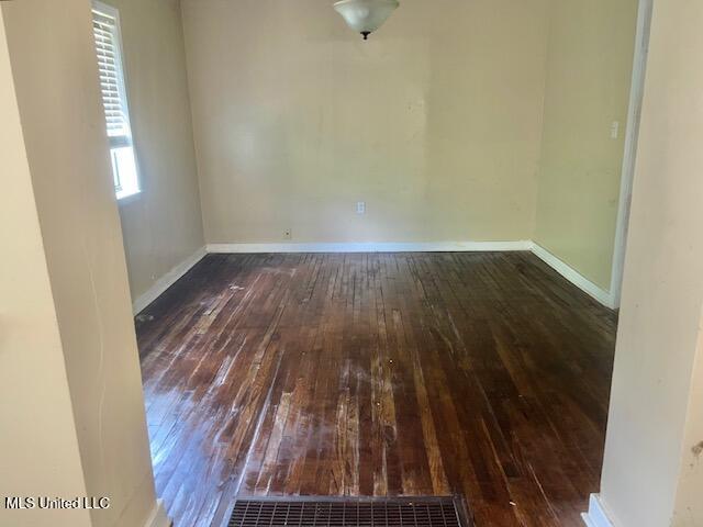 3916 Oakhill Dr, Jackson, MS 39206 - spare room with hardwood / wood-style flooring