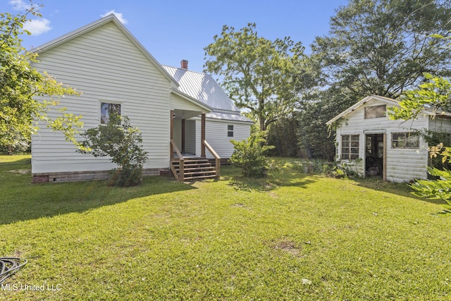 21021 Old River Rd, Vancleave, MS 39565 - view of grassy yard