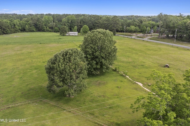 21021 Old River Rd, Vancleave, MS 39565 - overview of rural landscape