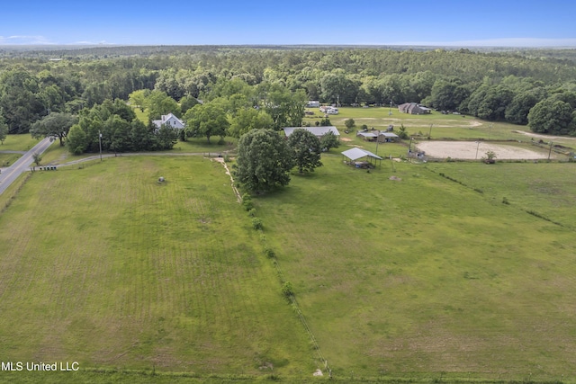 21021 Old River Rd, Vancleave, MS 39565 - view of property location featuring rural landscape and a heavily wooded area
