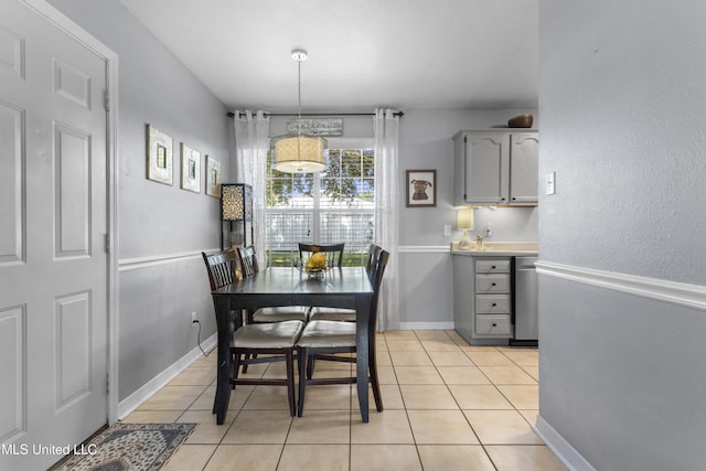 13625 Mount Pleasant Rd, Vancleave, MS 39565 - dining room featuring light tile patterned flooring and baseboards