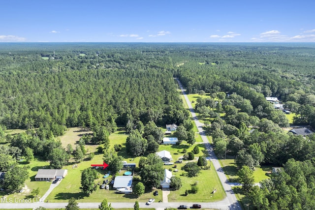 13625 Mount Pleasant Rd, Vancleave, MS 39565 - view of property location with a forest