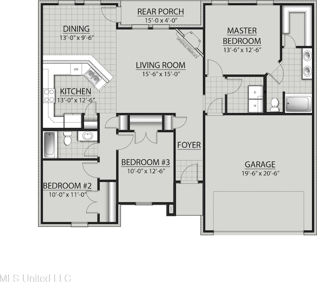 6 Cameron Cv, Long Beach, MS 39560 - view of layout