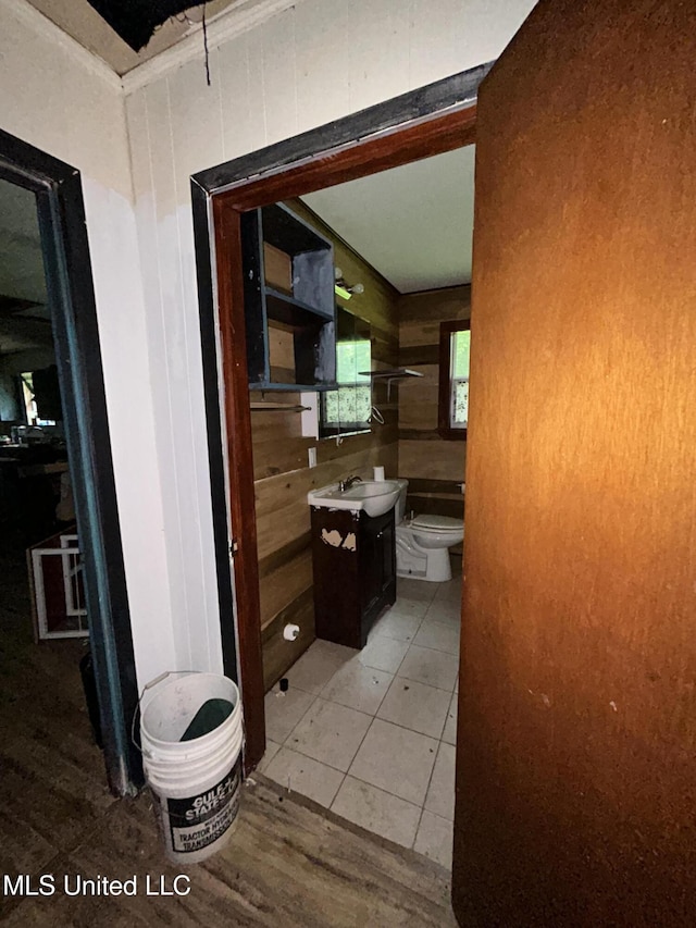 99 SW Railroad Rd, Roxie, MS 39661 - bathroom featuring toilet and vanity