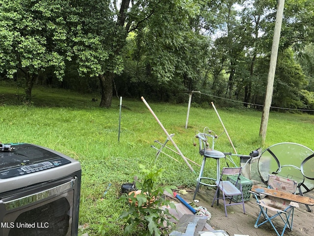 99 SW Railroad Rd, Roxie, MS 39661 - view of green lawn featuring view of scattered trees