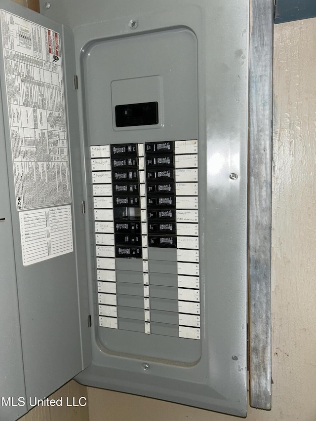 99 SW Railroad Rd, Roxie, MS 39661 - utility room with electric panel
