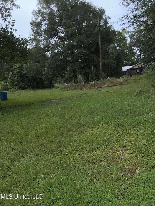 99 SW Railroad Rd, Roxie, MS 39661 - view of yard