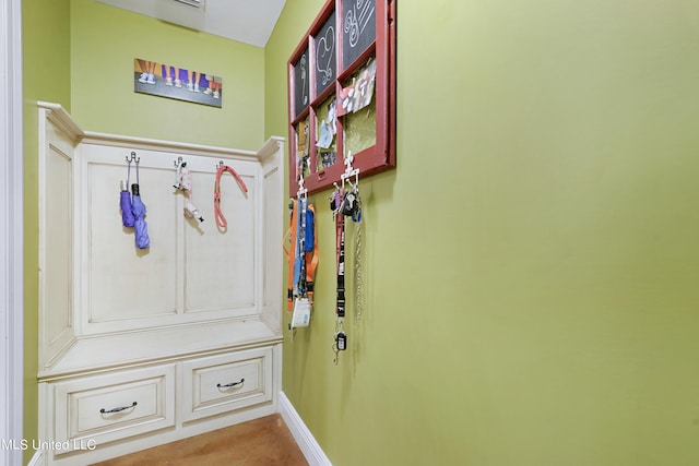 view of mudroom