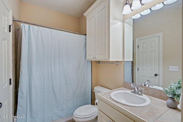 103 Cavitt Cv, Clinton, MS 39056 - full bath with vanity, toilet, and curtained shower