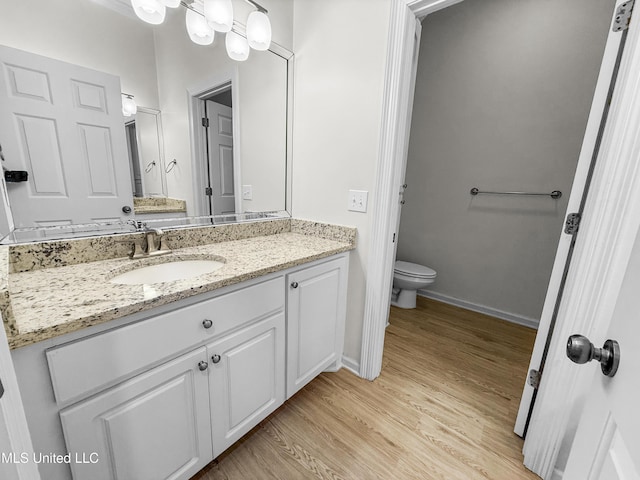 290 Geneva Blvd, Madison, MS 39110 - bathroom featuring vanity and wood finished floors