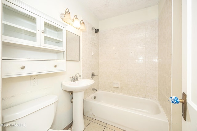 2411 12th St, Pascagoula, MS 39567 - full bath featuring shower / tub combination and tile patterned floors