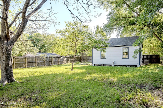 2411 12th St, Pascagoula, MS 39567 - view of fenced backyard