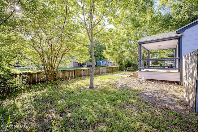 2411 12th St, Pascagoula, MS 39567 - view of fenced backyard