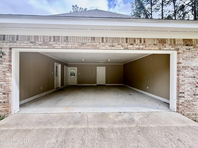 110 Frye Rd, Hattiesburg, MS 39401 - garage with driveway