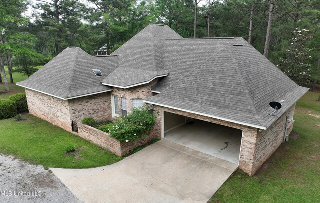 110 Frye Rd, Hattiesburg, MS 39401 - view from above of property