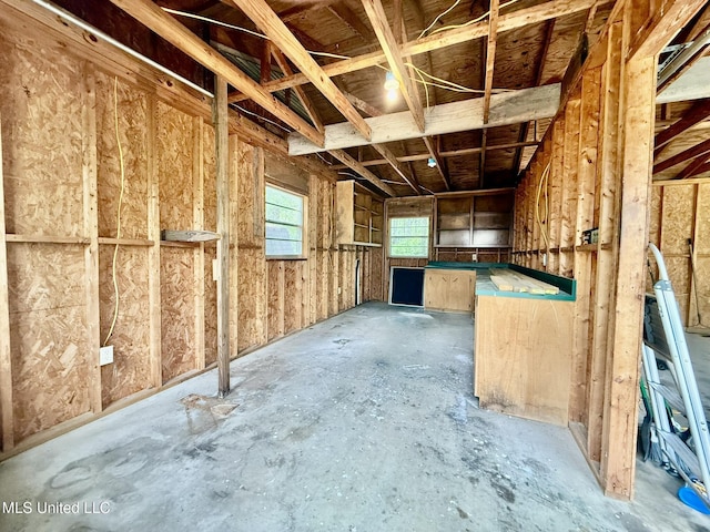110 Frye Rd, Hattiesburg, MS 39401 - miscellaneous room featuring a garage
