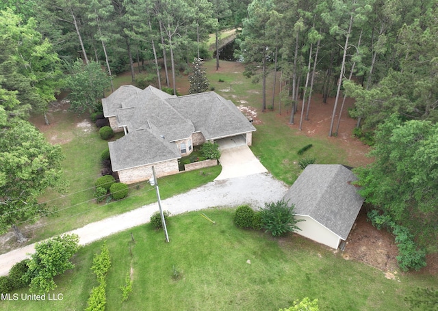 110 Frye Rd, Hattiesburg, MS 39401 - view of subject property with a forest