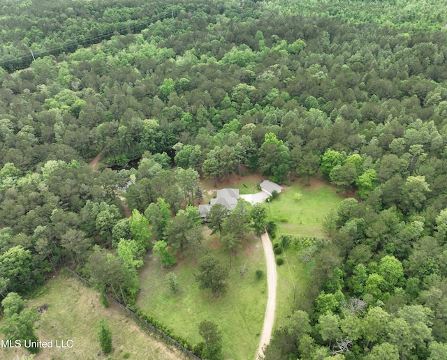110 Frye Rd, Hattiesburg, MS 39401 - view of property location featuring a heavily wooded area