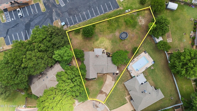 drone / aerial view