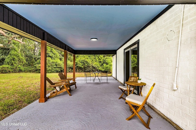 view of patio / terrace