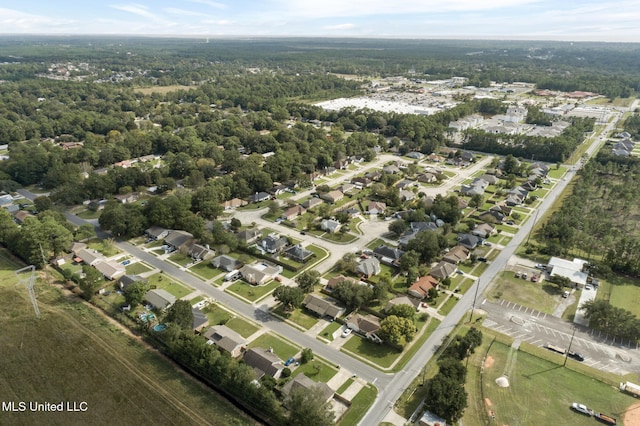 aerial view