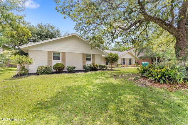 78 Bayou Cir, Gulfport, MS 39507 - single story home with brick siding and a front yard