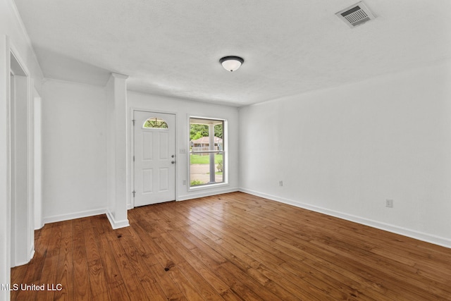 1914 Twin Pine Dr, Pearl, MS 39208 - entrance foyer with hardwood / wood-style flooring and baseboards