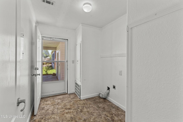 1914 Twin Pine Dr, Pearl, MS 39208 - laundry room with a textured wall