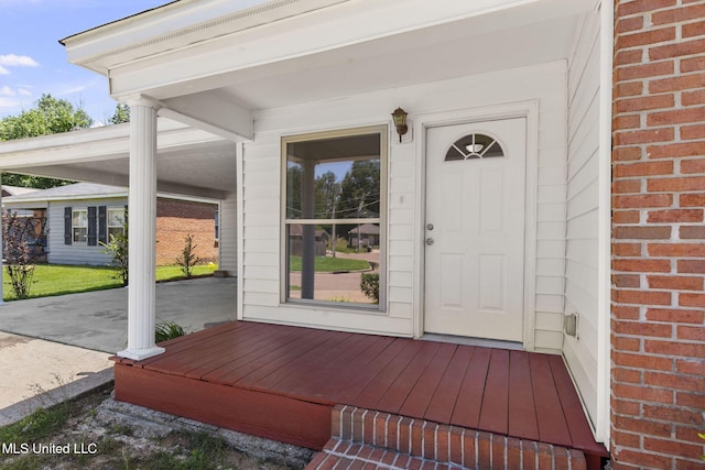 1914 Twin Pine Dr, Pearl, MS 39208 - entrance to property with brick siding